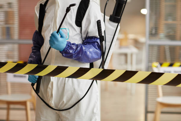 Professional Blood Cleanup technician working in Mason, TX